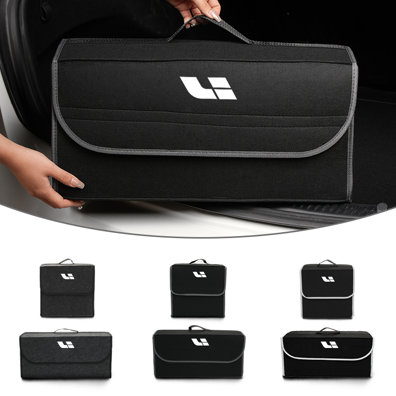 Car Trunk Organizer Foldable Storage Box - 차량 트렁크 수납 정리함 접이식 보관