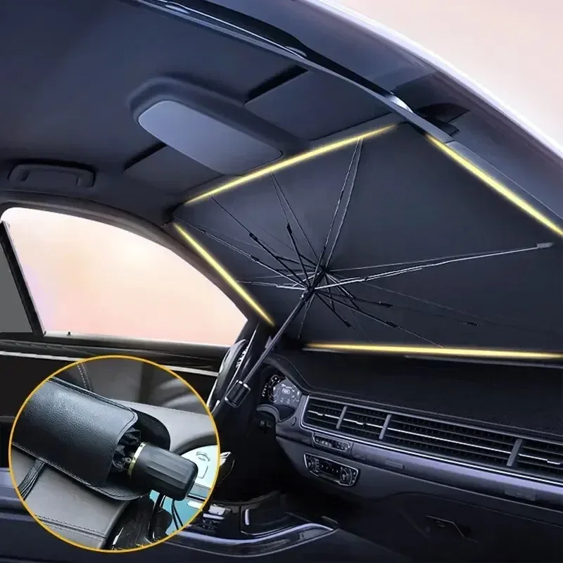 다목적 편리한 접이식 자동차 앞유리 차양막 인테리어 프 - Car Sunshade Windshield Umbrella Foldable 리뷰 및 가격