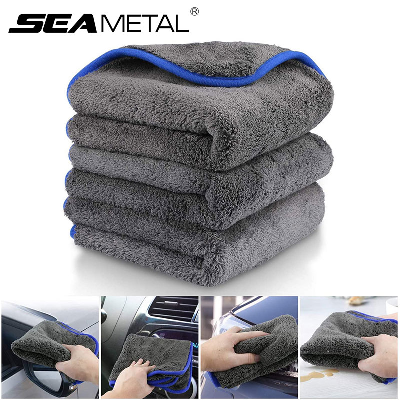 SEAMETAL 1200GSM 마이크로 화이버 세차 타 - Microfiber Car Drying Towel Super Absorbent 리뷰 및 가격