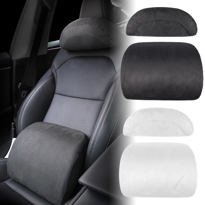 테슬라 모델 Y/3 차량용 목 베개, 헤드레스트, 허리 - Memory Foam Car Neck Pillow Lumbar Support 리뷰 및 가격