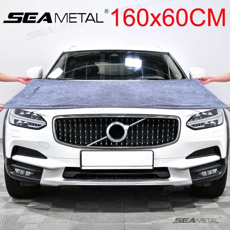 SEAMETAL 세차 마이크로 화이버 타월 160x60 - Microfiber Car Drying Towel Super Absorbent 리뷰 및 가격