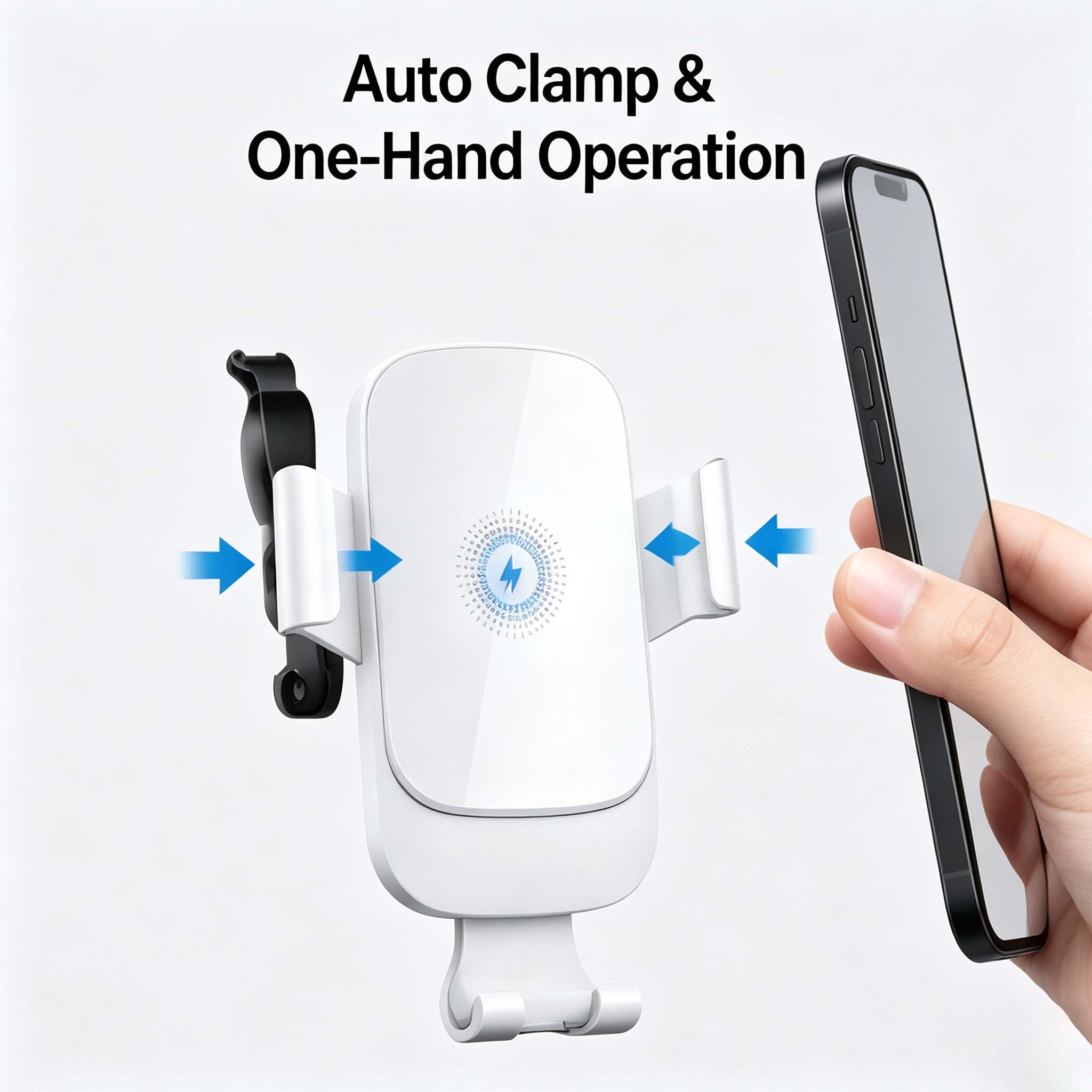무선 차량용 충전기 15W 고속 충전 자동 클램프 폰  - Wireless Car Charger Mount Fast Charging 리뷰 및 가격