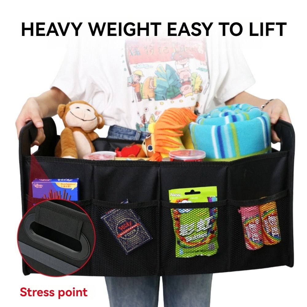 접이식 자동차 트렁크 정리함 대용량 방수 자동차 트렁크 - Car Trunk Organizer Foldable Storage Box 리뷰 및 가격