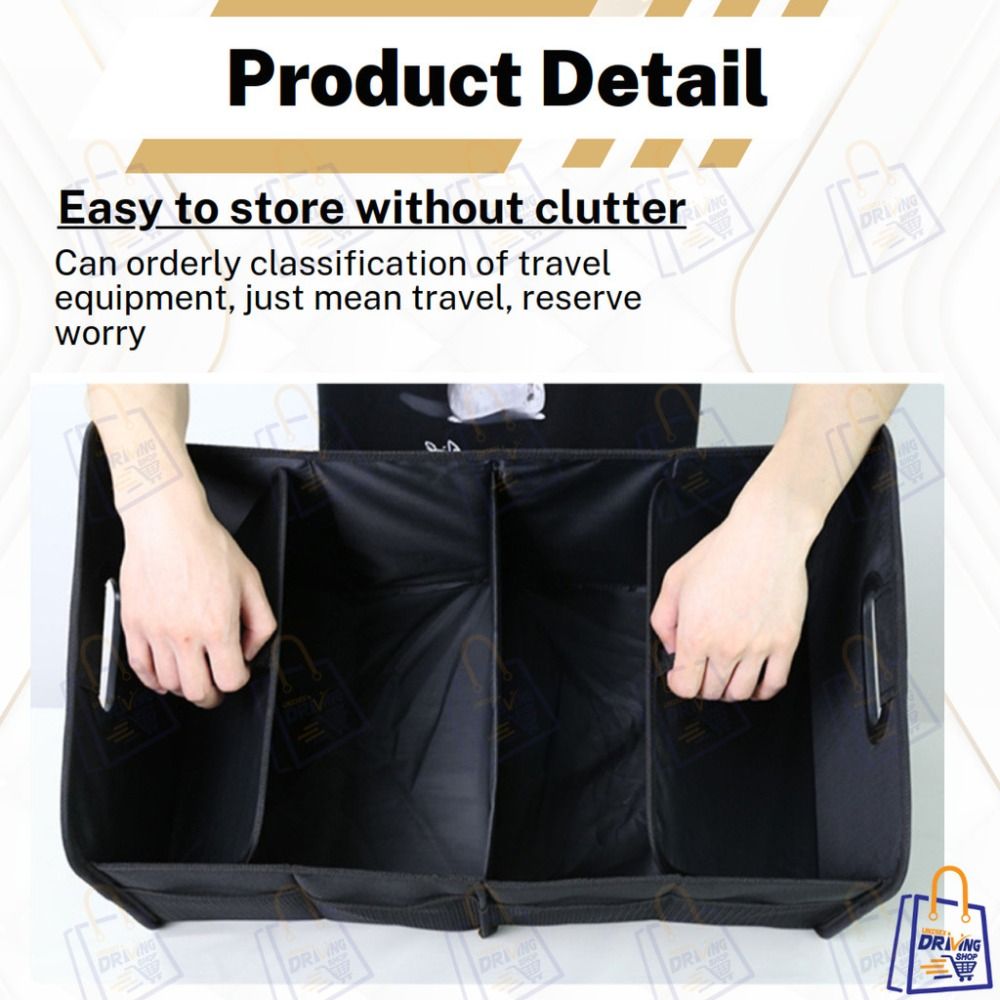 접이식 자동차 트렁크 정리함 대용량 방수 자동차 트렁크 - Car Trunk Organizer Foldable Storage Box 리뷰 및 가격