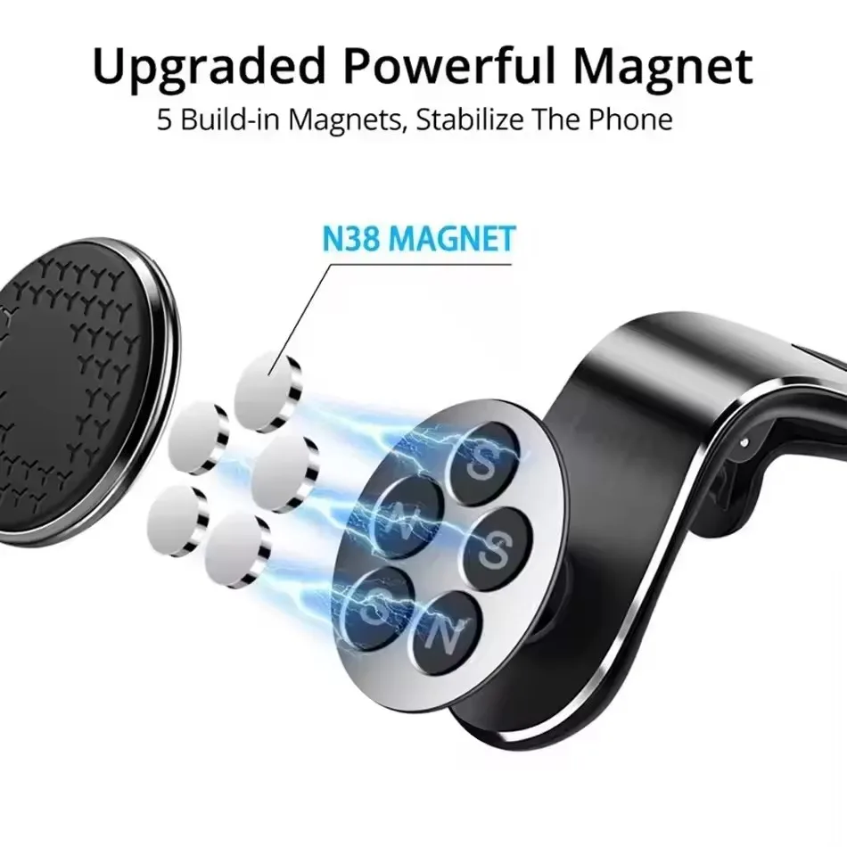 자석식 차량용 휴대폰 거치대, 에어벤트 부착형, 자동차 - Magnetic Phone Holder For Car Vent 리뷰 및 가격