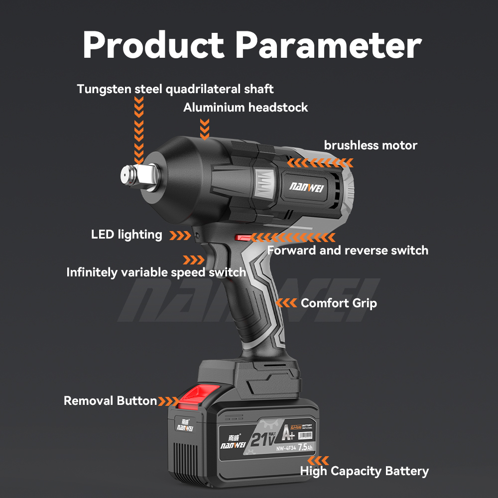 산업용 고토크 전동 렌치 21V 리튬 배터리 전원 종합 - Auto Repair Tools 리뷰 및 가격