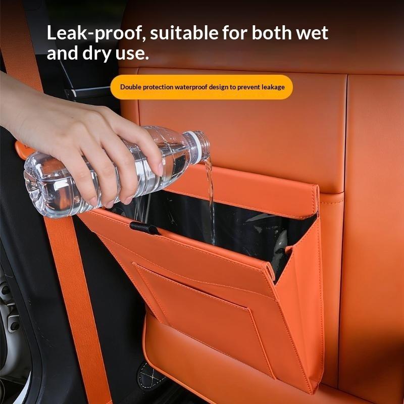 차량용 쓰레기통 방수 자석 부착형 숨겨진 수납 가방 ( - Waterproof Car Trash Can With Lid 리뷰 및 가격